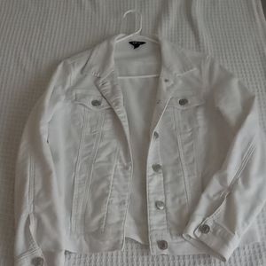 Buffalo No Flaws white jean jacket